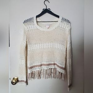 Flying Tomato Crochet Long Sleeve